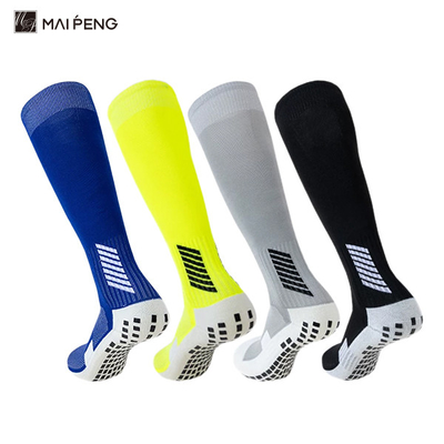 Moisture Wicking Men's Soccer Grip Socks Breathable Anti Slip Performance Football Socks