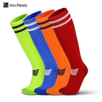 acheter Chaussettes de football à hauteur de genou à compression chaussettes de football antidérapantes online manufacture