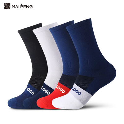Buy Crew Athletic Cycling Socks Sustainable Sports Fitness Compression Bike Socks online manufacture