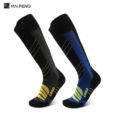 acheter Unisexe chaussettes de randonnée épaisses de sport en plein air chaussettes de ski thermique haut genou online manufacture