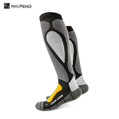satın al Isı Yıkıcı Sıcak Kayak Çorapları Sıkıştırma Termal Merino Yün Isıtılmış Kayak Çorapları online manufacture
