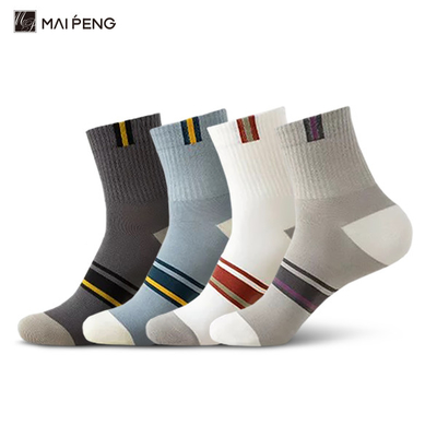 acheter Des chaussettes pour hommes à rayures et de couleur contrastée online manufacture