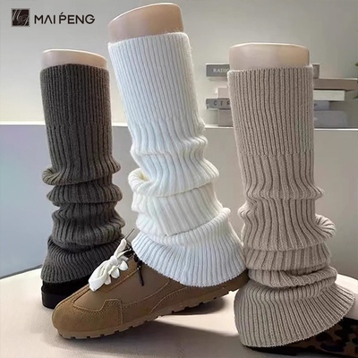 comprar Mujeres calentadores de piernas de cachemira de lujo suave y térmico Invierno calentador de piernas de punto online manufacture