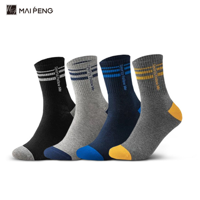 Chaussettes de sport à nervures personnalisées