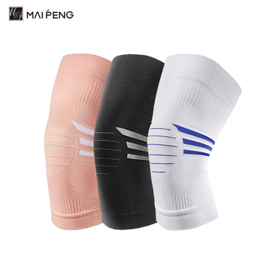Manche de compression élastique de genou de protection sportive personnalisée pour athlètes